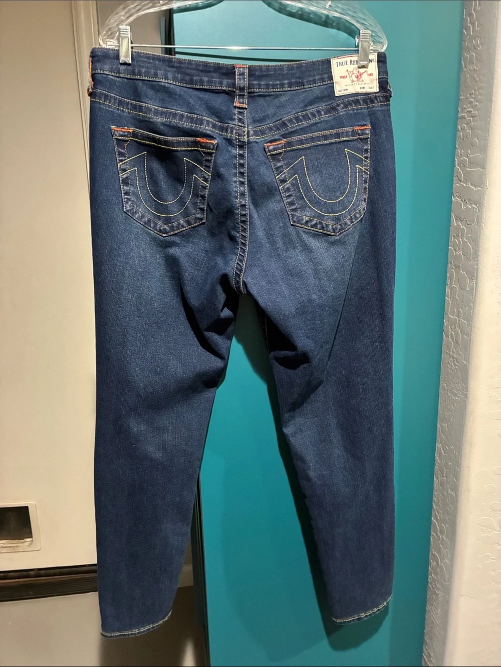 True Religion Jenny Curvy Dark Blue Women’s Jeans 34
